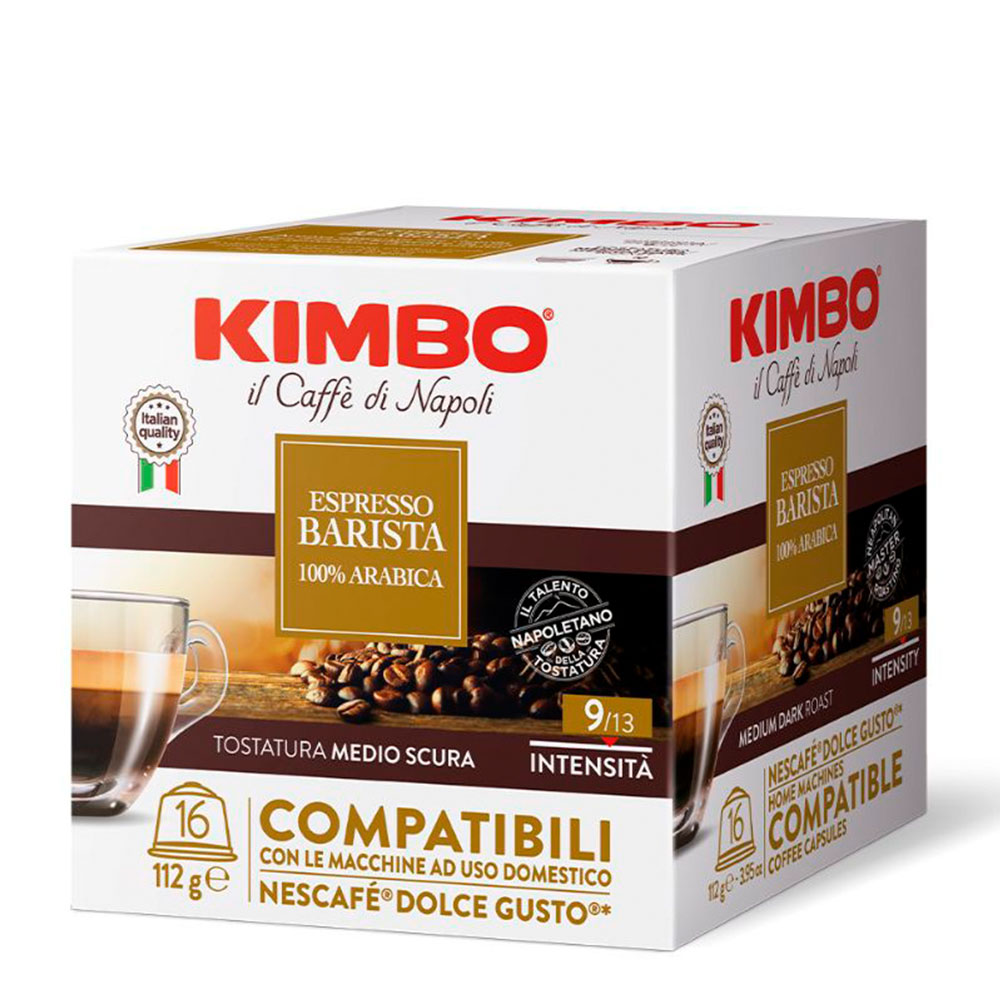 Кофе в капсулах KIMBO Espresso Barista 100% арабика для системы Nescafè Dolce Gusto