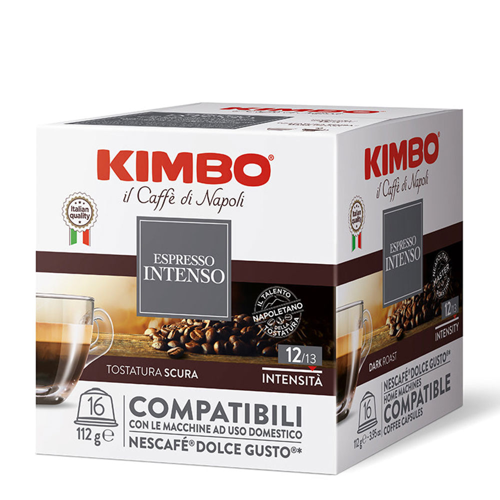 Кофе в капсулах KIMBO Intenso для системы Nescafè Dolce Gusto