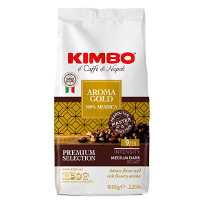 Кофе в зёрнах KIMBO Aroma Gold 100% арабика
