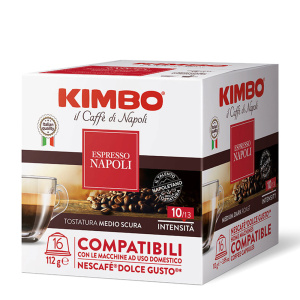 Кофе в капсулах KIMBO Napoli для системы Nescafè Dolce Gusto