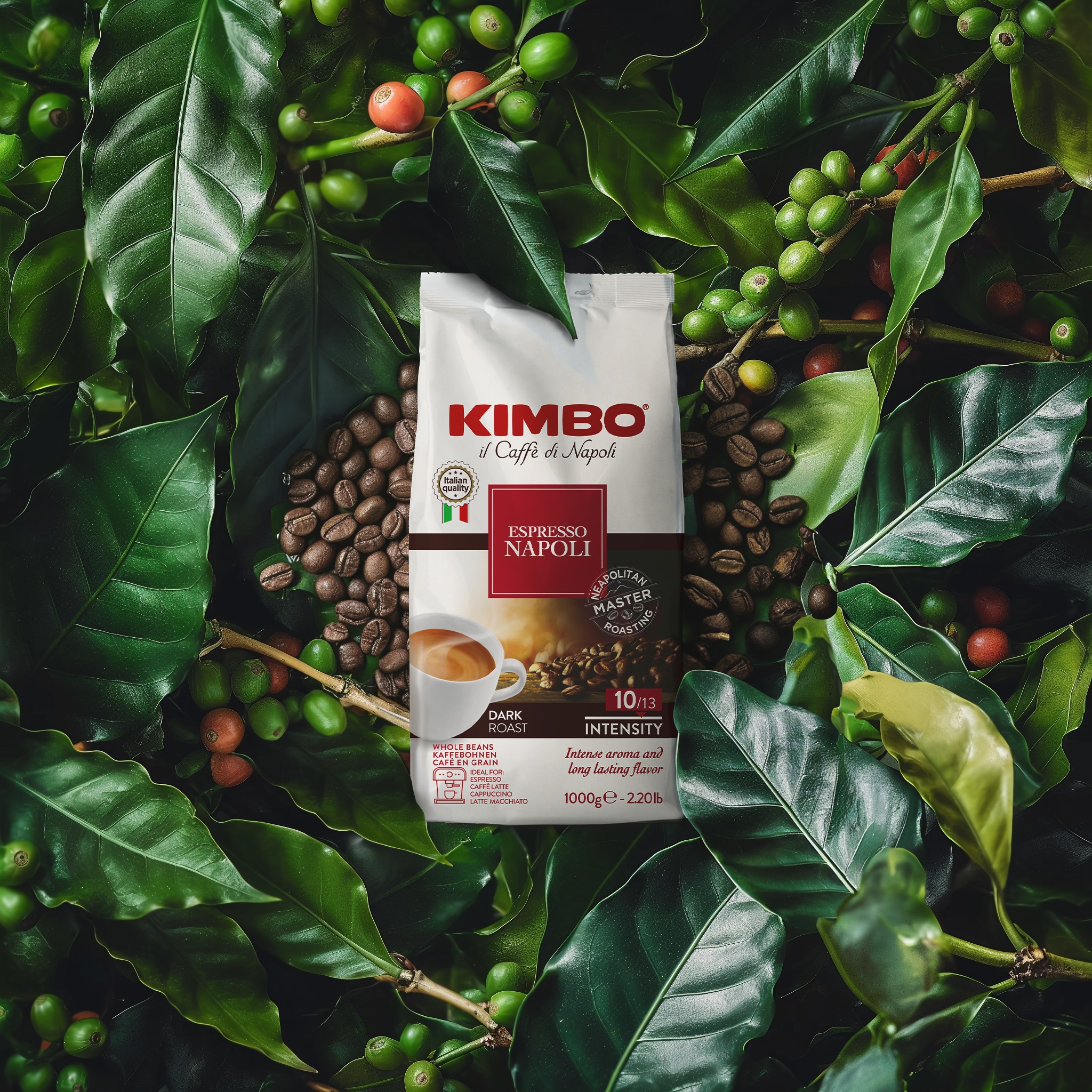 Кофе в зёрнах KIMBO Espresso Napoli