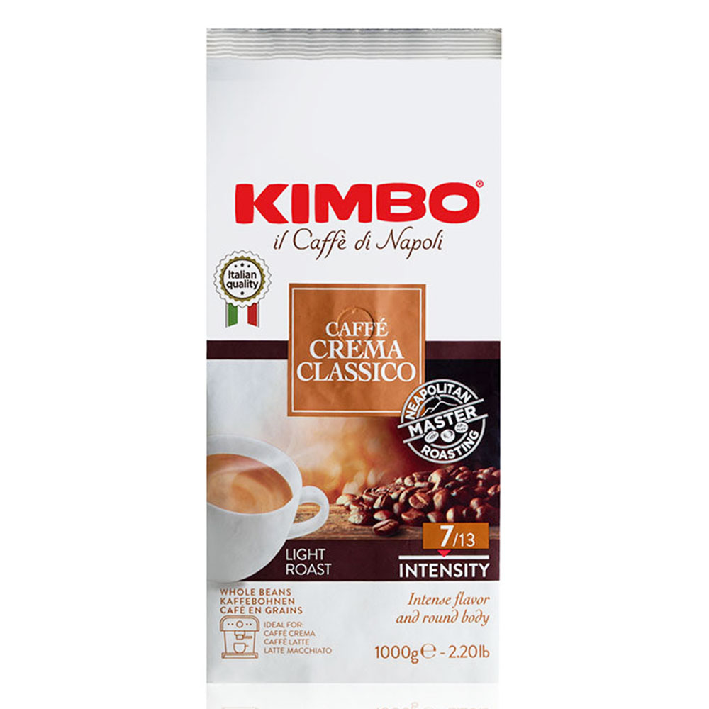 Кофе в зёрнах KIMBO Caffe Crema Classico